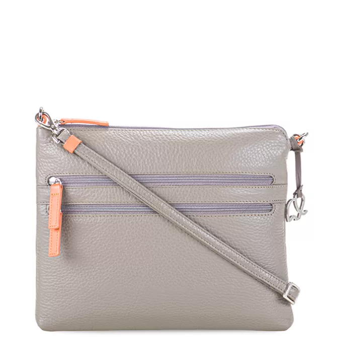 Schmale Crossbody Cremona Fumo^Mywalit Cheap